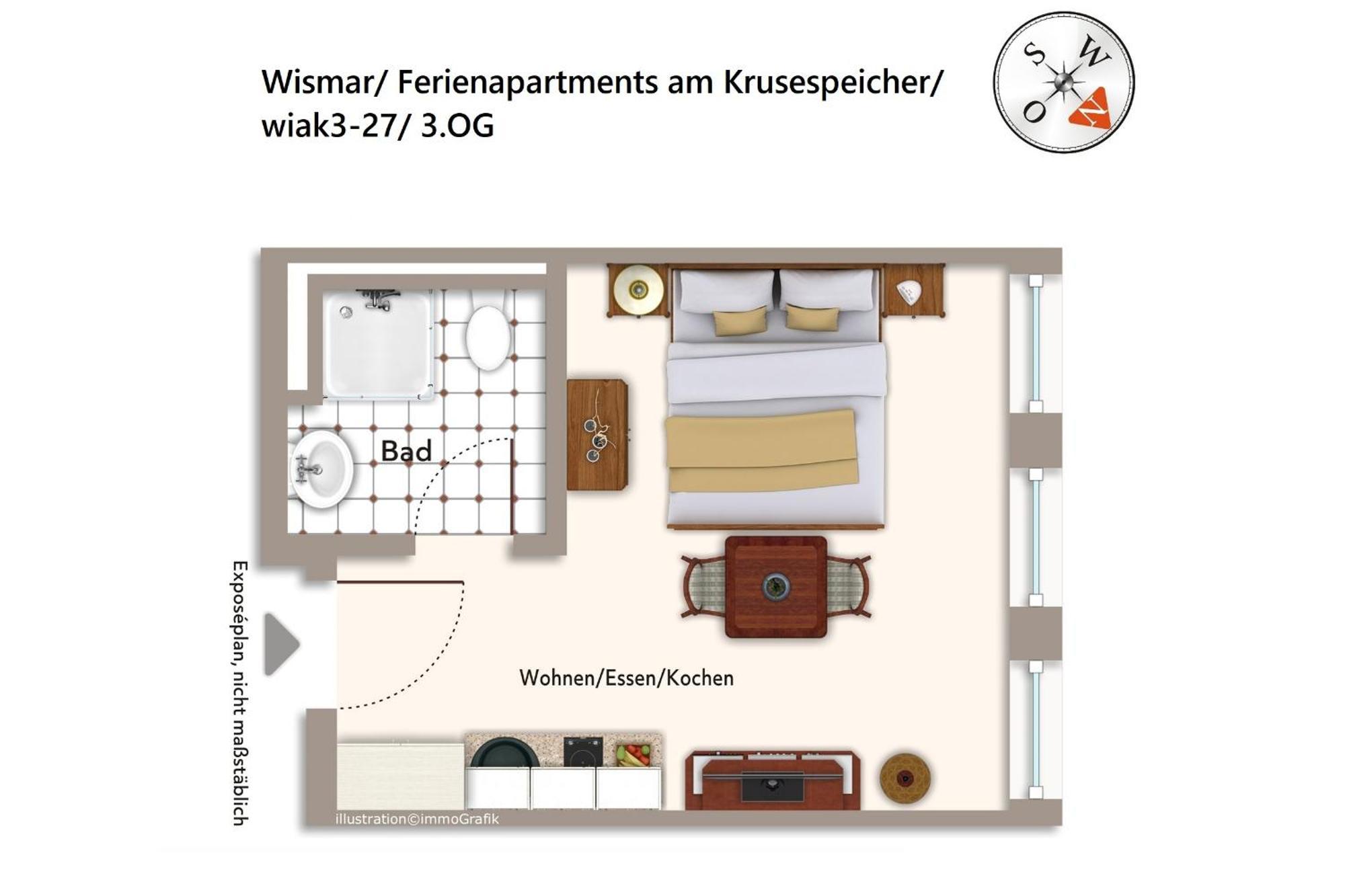 Ferienapartments Am Krusespeicher Ferienapartments Am Krusespeicher 3-27 Висмар Экстерьер фото
